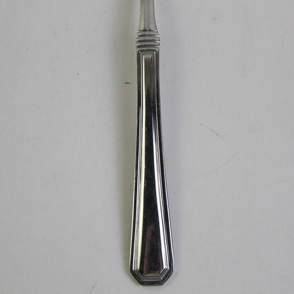 Lot of 6 Cuisinart Exeter Pattern 18/10 SS 5 Oval-Shaped Soup Spoons 1 Teaspoon