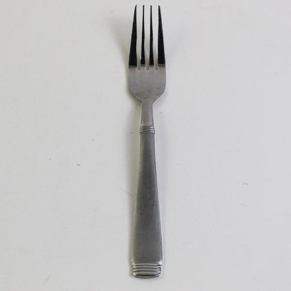 Lot of 4 Cambridge Silver Metro-Sand Pattern Dinner Forks SS 7.75" Rare HTF