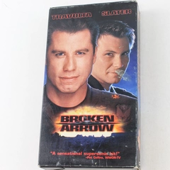 Broken Arrow VHS 1996 Movie John Travolta Christian Slater Action