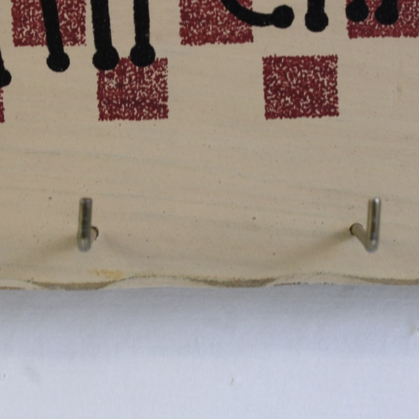 Wood Reindeer “Days Till Christmas" Countdown Sign with Number Tags and Bells