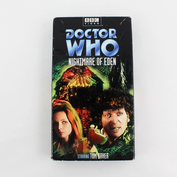 Doctor Who: Nightmare Of Eden VHS, 1999, BBC Video, Tom Baker, 4th Doctor
