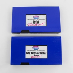 Lot Of 2 T-Tapp Total Workout & Step Away The Inches Walking Workout (2003, VHS)