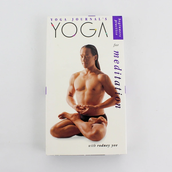 Lot Of 2 Living Arts Yoga For Meditation & Art Of Breath And Relaxation (VHS)