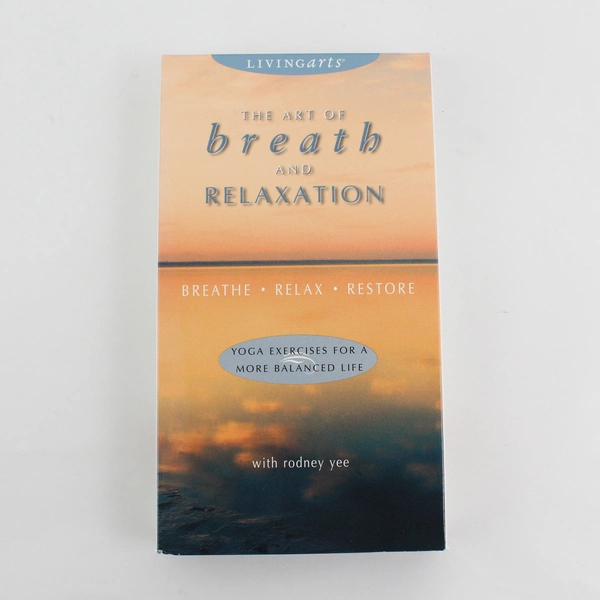 Lot Of 2 Living Arts Yoga For Meditation & Art Of Breath And Relaxation (VHS)