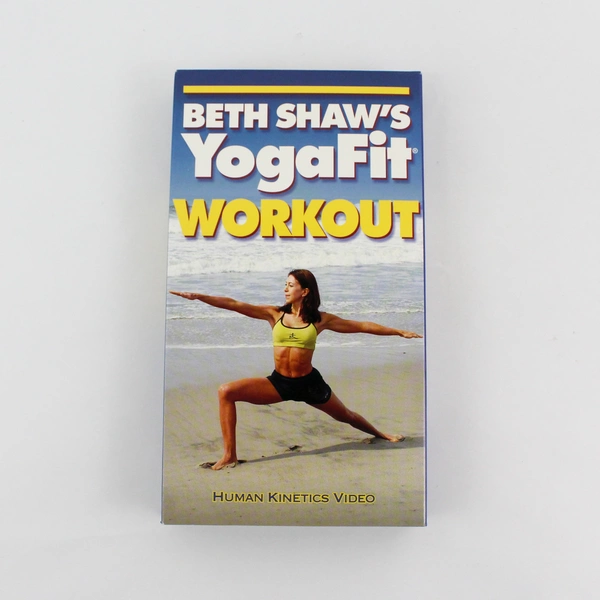 Lot Of 2 VHS (Beth Shaw's YogaFit Workout, Kellogg's Stott Pilates Basics)
