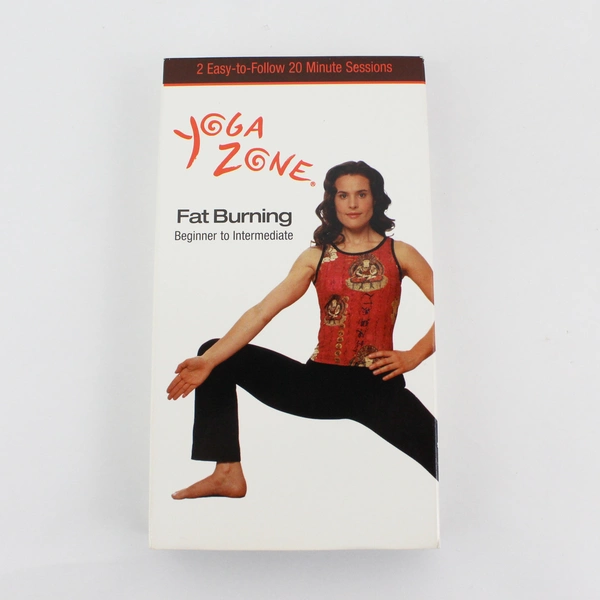 Lot Of 2 VHS (Yoga Zone Fat Burning 2002, Yoga Alignment And Form 1994)