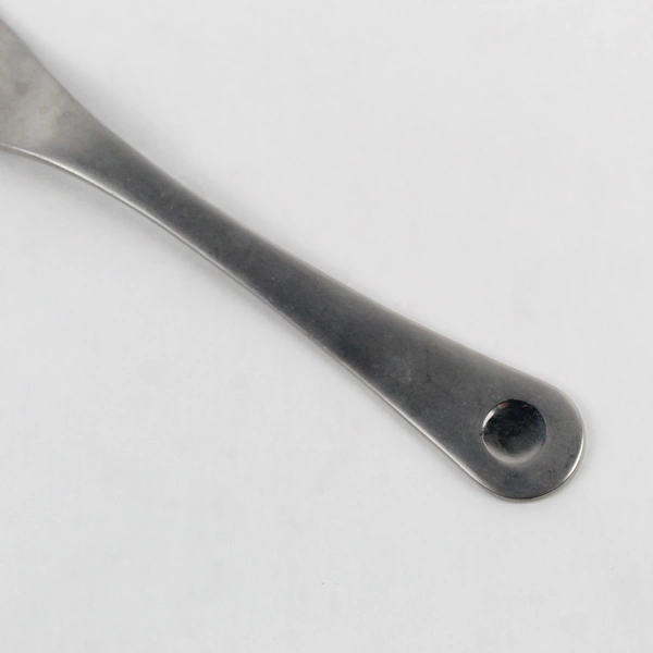 Robert Welch Pendulum Pattern 18/10 Stainless Solid Serving Fork 9.25 Rare