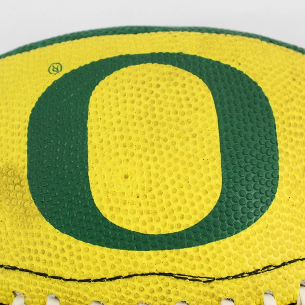 GripTech By Bridean Football Ball UO University of Oregon Ducks (Deflated)