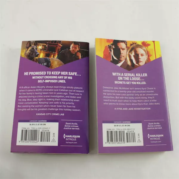 Lot of 2 Books: K-9 Patrol (Julie Miller) & The Setup (Carol Ericson)