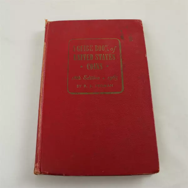 Guide Book of United States Coins 18th Edition 1965 R.S. Yeoman Hardcover