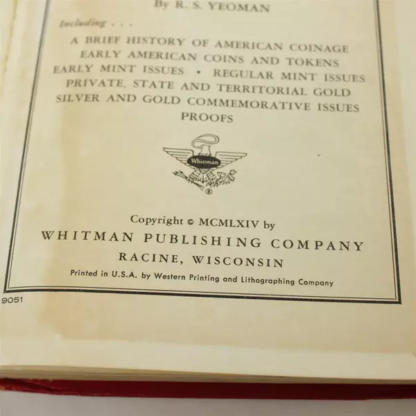 Guide Book of United States Coins 18th Edition 1965 R.S. Yeoman Hardcover
