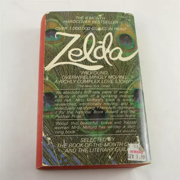 Zelda by Nancy Milford 1970 Paperback Biography Vintage