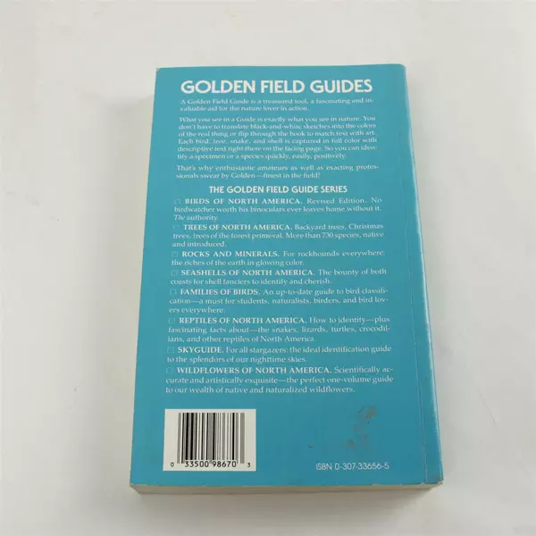 Birds of North America: Guide to Field Identification 1983 Golden PB Vintage
