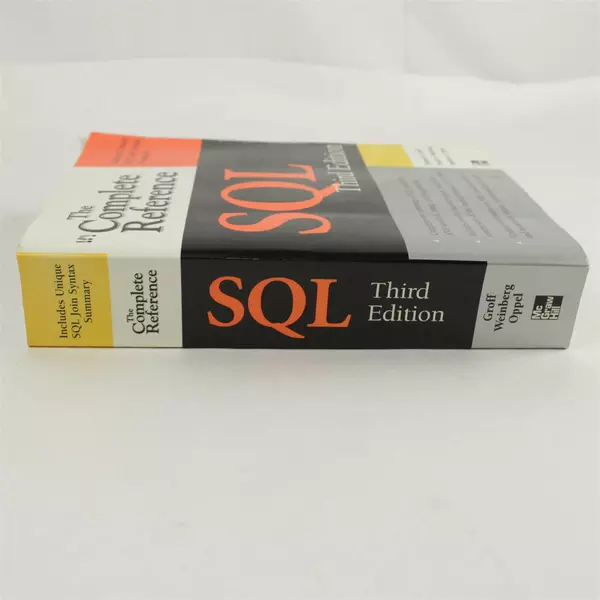 SQL The Complete Reference 3rd Edition Paperback SQL Reference Book