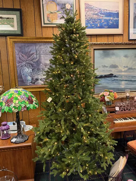 7ft GE Just Cut Trim-A-Tree Lighted Christmas Tree 8-Settings