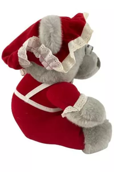 Mrs Claus Koala Bear Plush Stuffed Animal Glasses Fun Farm Dakin Vintage 1987