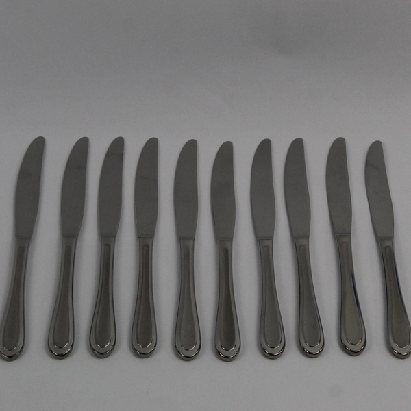 Lot of 10 Oneida Joanne Dinner Knives 9.5" Stainless