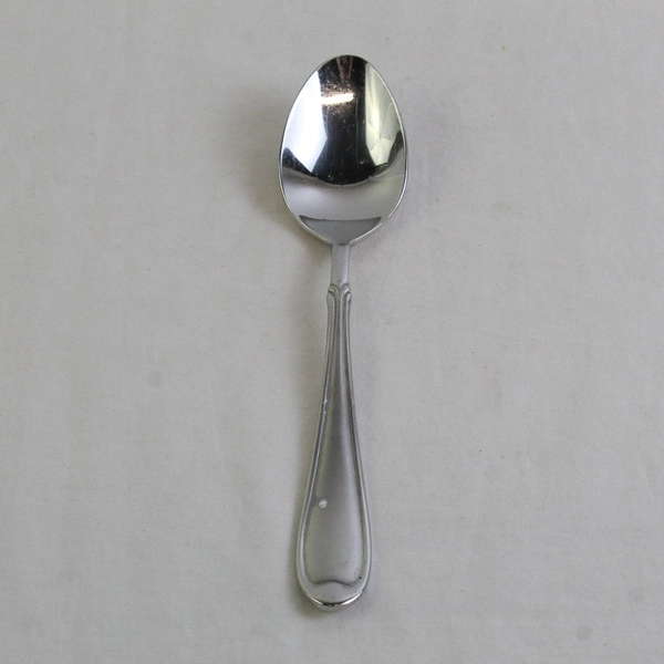 Wallace Silver Summerset Frost Lot of 3 Oval Soup Spoons 18/10 SS 7" South Korea