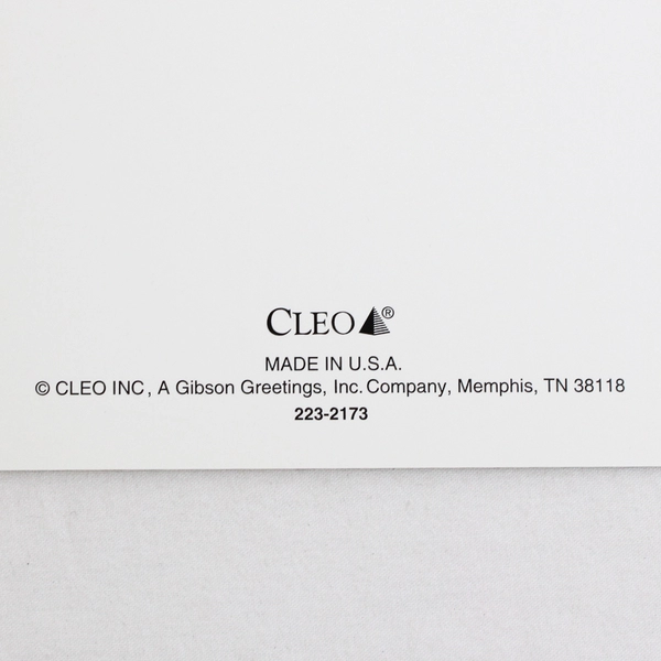 Set of 11 VTG Cleo Deer Illustration Christmas Cards with Envelopes