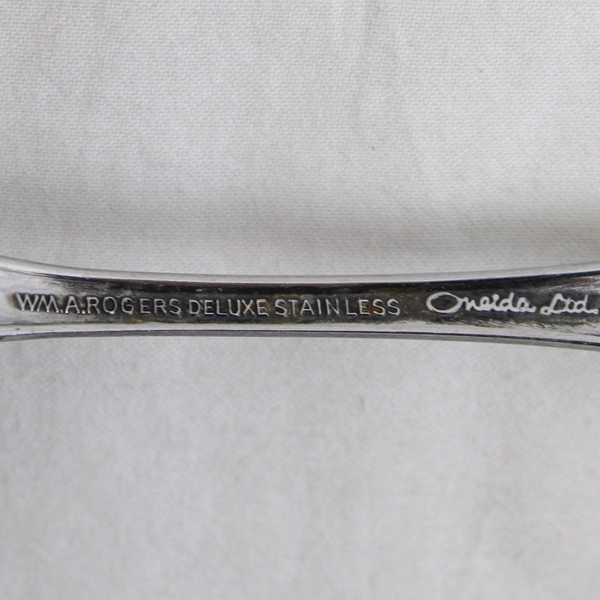 Lot Of 5 Oneida Silver Mansfield (Stainless) Flatware Salad Forks 6.25" Tall