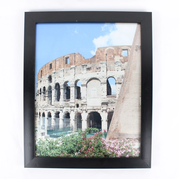 Lot Of 4 BP Industries Inc Matching Solid Black Picture Frame 10.75" x 13.75" Sz