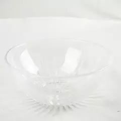 VTG Princess House Highlights Lead Crystal Serving Bowl 7" x 3" USA