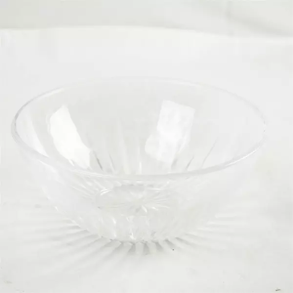 VTG Princess House Highlights Lead Crystal Serving Bowl 7" x 3" USA