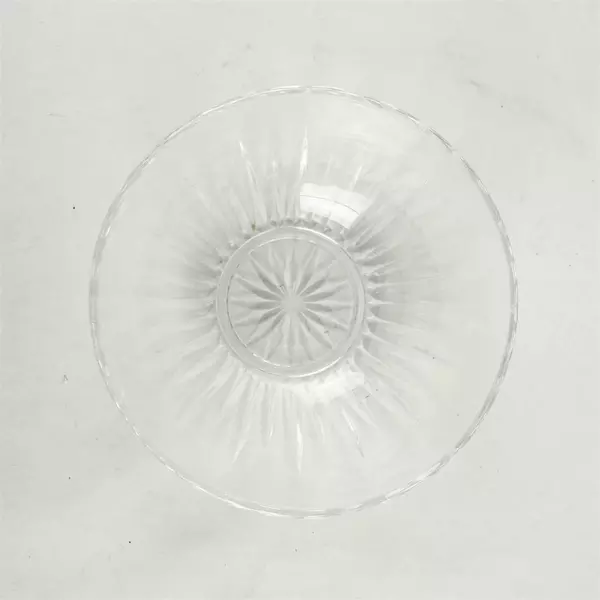 VTG Princess House Highlights Lead Crystal Serving Bowl 7" x 3" USA