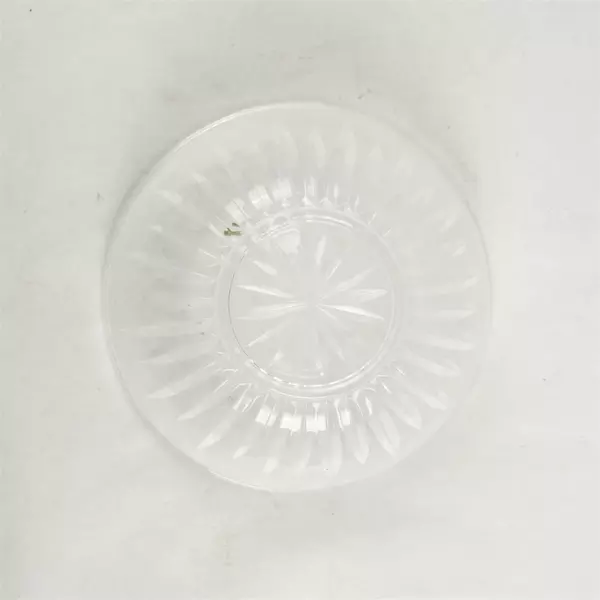 VTG Princess House Highlights Lead Crystal Serving Bowl 7" x 3" USA
