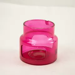 IKEA Blomster Pink Glass Candle Holder Retired