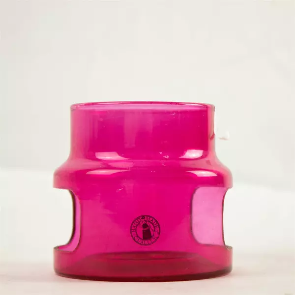 IKEA Blomster Pink Glass Candle Holder Retired