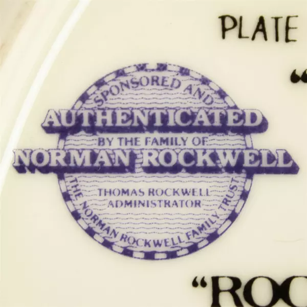 Norman Rockwell A Young Girl's Dream 1985 Edwin M. Knowles 8.5" Ltd Ed Plate