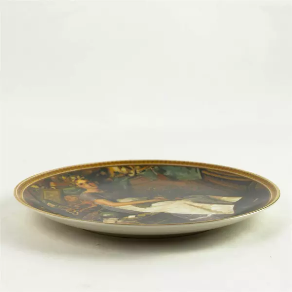 Norman Rockwell "Dreaming in the Attic" Collector Plate No. 16261 AO 8.5"