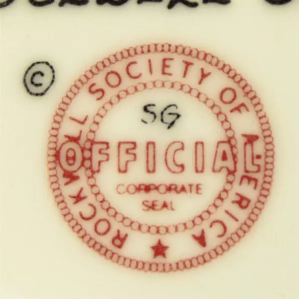 Norman Rockwell "Dreaming in the Attic" Collector Plate No. 16261 AO 8.5"