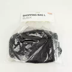 Trust Care Shopping Bag L Black Reusable Foldable Tote New