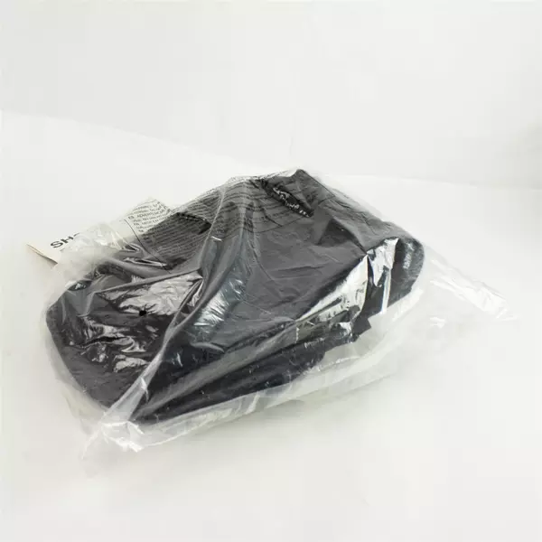 Trust Care Shopping Bag L Black Reusable Foldable Tote New