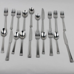 Lot of 20- Four 5-Piece Place Settings Oneida Flatware Silver Dorset Pattern