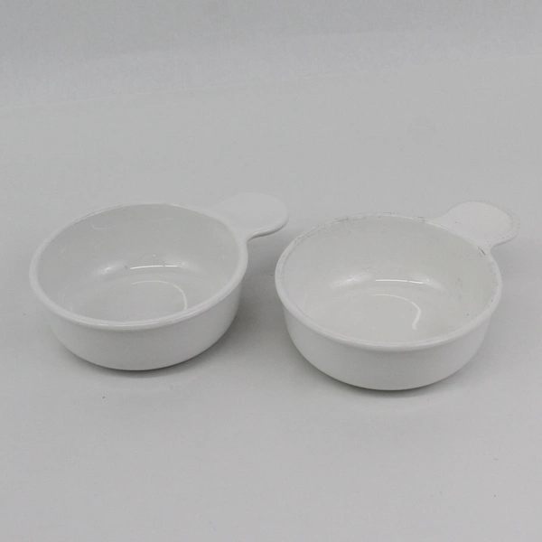 Set of 2 Corning Ware Grab It Bowls No Lid White P150B USA Made Handle