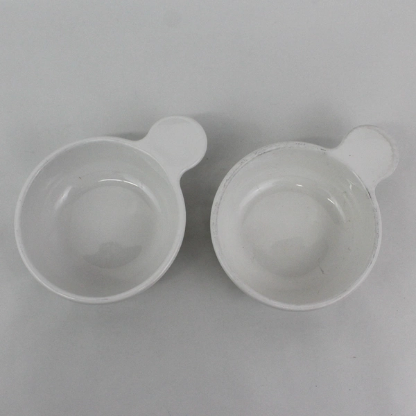 Set of 2 Corning Ware Grab It Bowls No Lid White P150B USA Made Handle