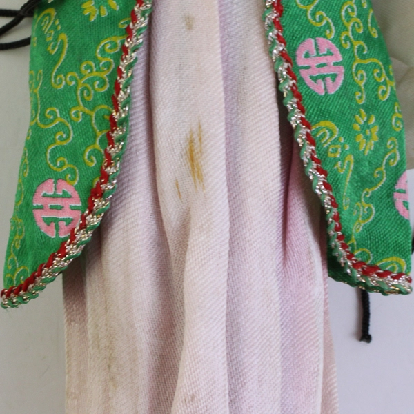 Decorative Standing Asian Doll Figure 15" FLAWED