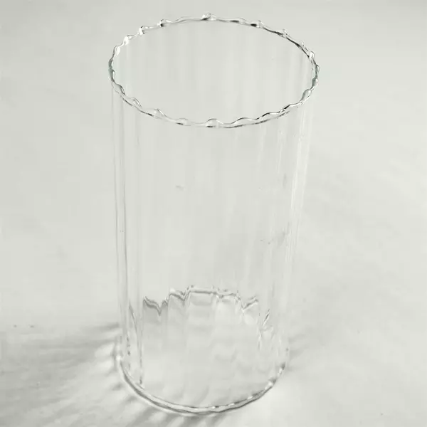 Clear Glass Hurricane Candle Holder Sleeve 4 x 10 in Pillar Votive