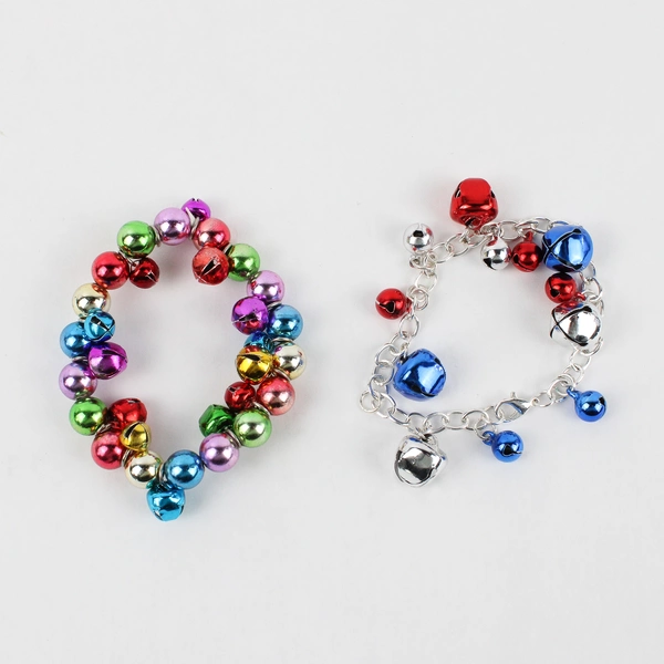 Lot of 2 Jingle Bells Christmas Fashion Bracelets
