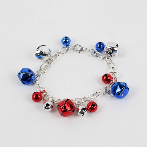 Lot of 2 Jingle Bells Christmas Fashion Bracelets