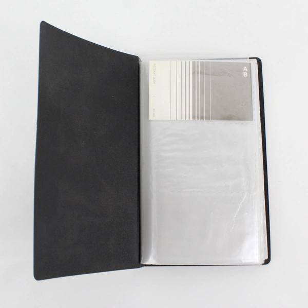 Rolodex Business Card System Book Holder Model BC-107 Holds 120 Cards Black 