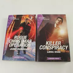Lot of 2 Books Killer Conspiracy & Rogue Christmas Operation