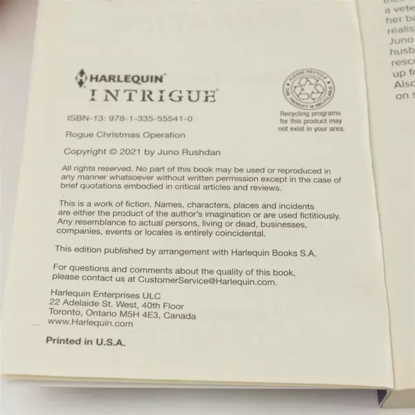 Lot of 2 Books Killer Conspiracy & Rogue Christmas Operation