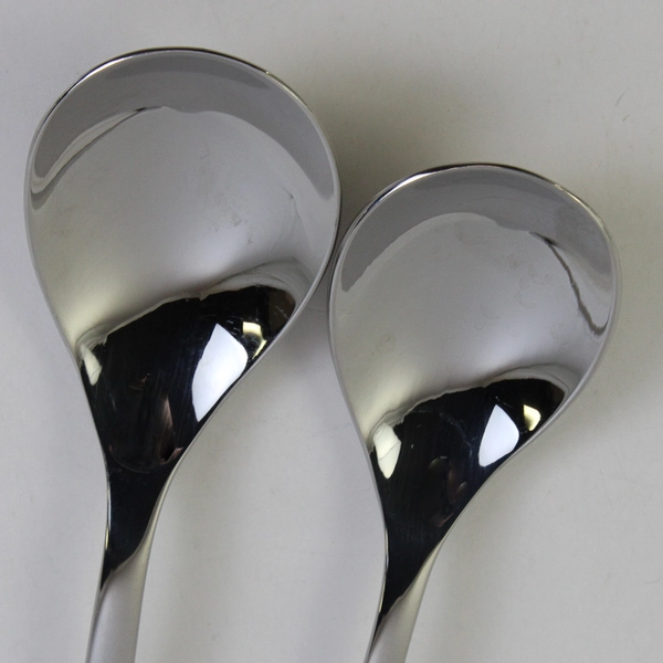 5-Piece Place Setting Robert Welch Malvern Bright Pattern 18/10 Stainless 