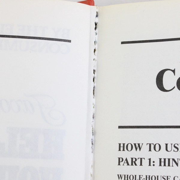 Consumer Guide's Favorite Helpful Household Hints 1986 Hardcover Dust Jacket