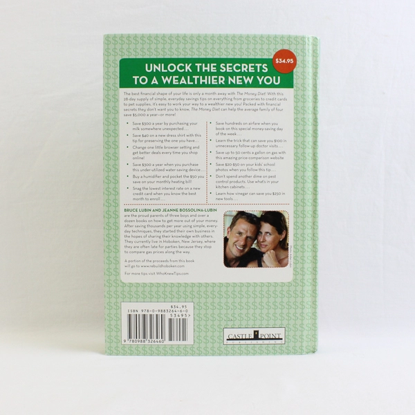Who Knew? The Money Diet by Bruce & Jeanne Lubin Financial Fitness 2013 HC