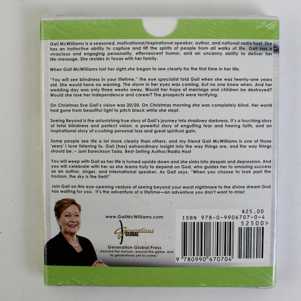 Seeing Beyond Choosing to Look Past the Horizon Gail McWilliams Audiobook New